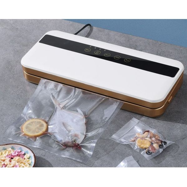 Embossed Vacuum Bags BPA Free Plastic Bags Mesh Texture Vacuum Seal Food Package Bag for Home Commercial