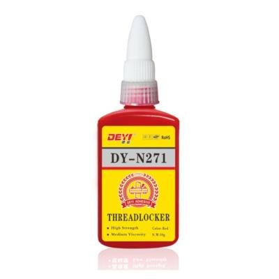 24 Hour Full Curing Time N271 High Strength Anaerobic Adhesive Thread Lock Sealant