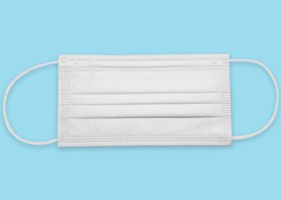 Soft Disposable Medical PPE  Disposable 3 Ply Face Mask With Elastic Earloop