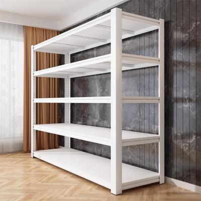 Galvanized Adjustable Levels Light Duty Shelving 150kg/Level Angle Steel Shelf