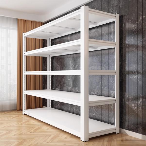 Galvanized Adjustable Levels Light Duty Shelving 150kg/Level Angle Steel Shelf