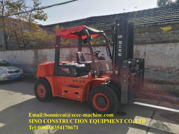 3.5 Ton 20 km/h  Diesel Forklift Truck ISUZU Engine Container