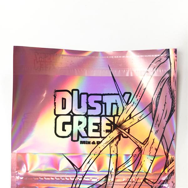 Специализированный блестящий табачный пакетик, пакет для упаковки травы, пакет для упаковки голограммный лазер