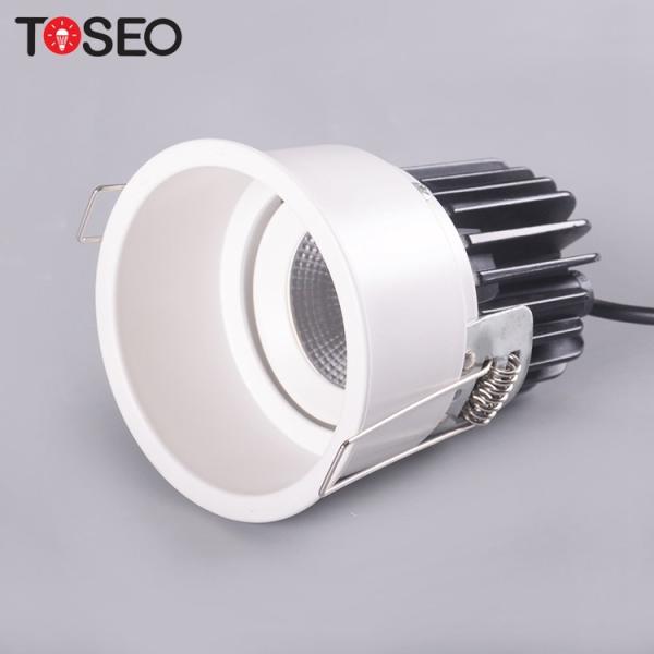 10W Recessed LED Ceiling Spotlights 80mm Cut Out LED Downlight For Inner Door