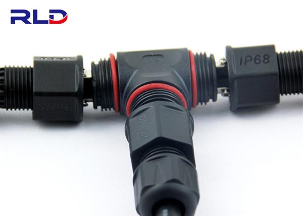 Conector impermeável impermeável dos conectores 2PIN 3PIN 4PIN IP68 do cabo distribuidor de corrente