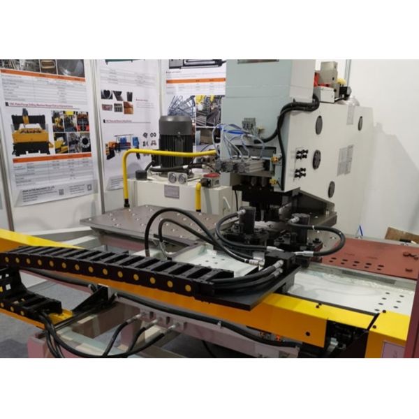 1500*800mm Max Workpiece Size Cnc Plate Punching Machine For Steel Tower Manufacturing