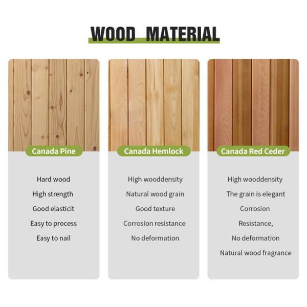 Hemlock Wood One Person Sauna Steam Room Traditional