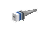 Potentiomètre rotatoire absolu d'encodeur intégré double par axe avec le commutateur rotatif