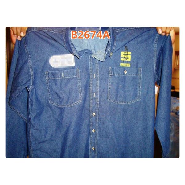 Ткань джинсовой ткани простирания облегченного темно-синего хлопка 10,5 Oz органическая для одежд людей