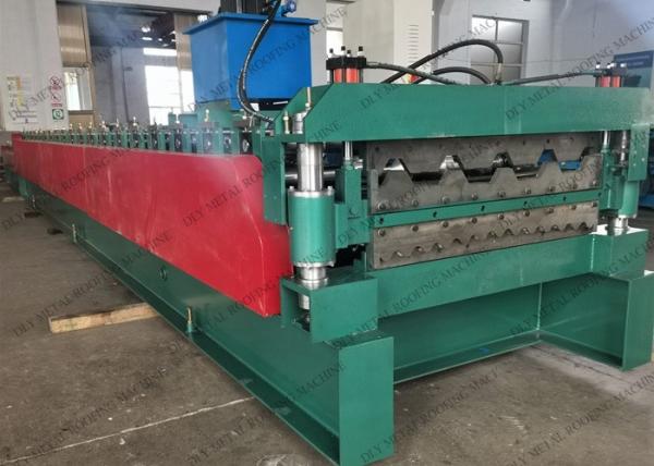 12000kg Double Layer Forming Machine PLC 80mm Steel Roof Forming Machine