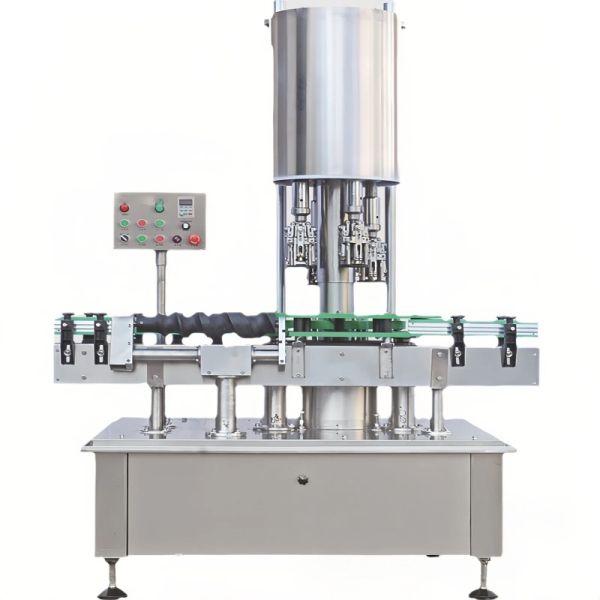 High Speed Automatic Capping Machine 4 Head Capping Machine For Bottles