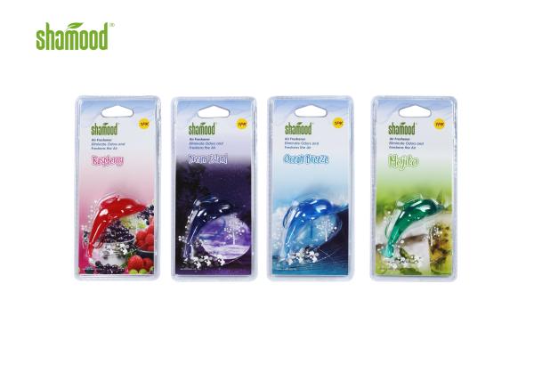Single Dolphin Four Scents Hanging Air Freshener Using On Rearview Mirror