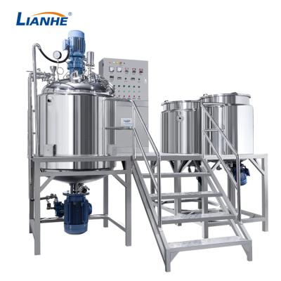 500L fixou o tipo quadro do misturador SUS304 do emulsivo do vácuo para o creme cosmético