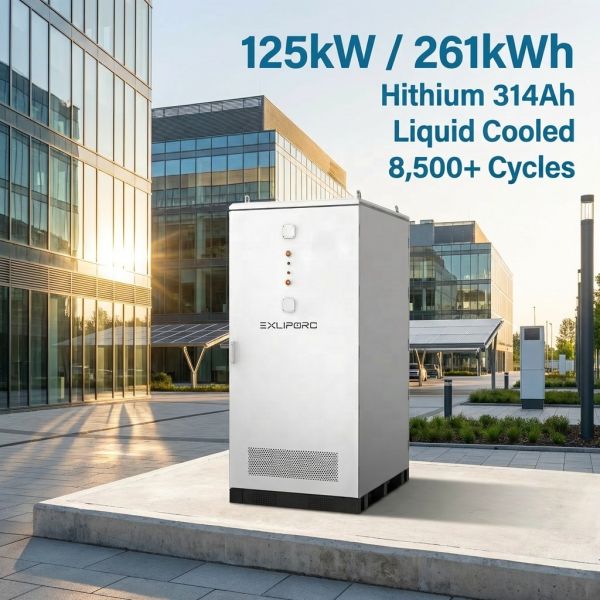 100kWh+ Liquid Cooling Commercial & Industrial Energy Storage System | 100-200kW C&I ESS