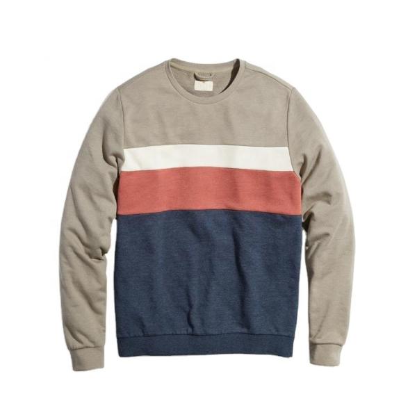 Custom Embroidered Blank Oversized Sweatshirts Crewneck For Spring