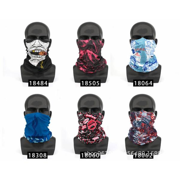 Magic bandana/ promotion gift Multi functional bandana/seamless scarf/Multi Function Colorful Design Neck Tube