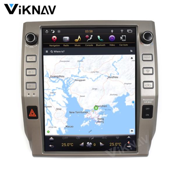 12.1 дюймовый сенсорный стерео для 2014--2019 NissanTundra GPS навигация Мультимедийный проигрыватель Беспроводной Carplay BT 4G