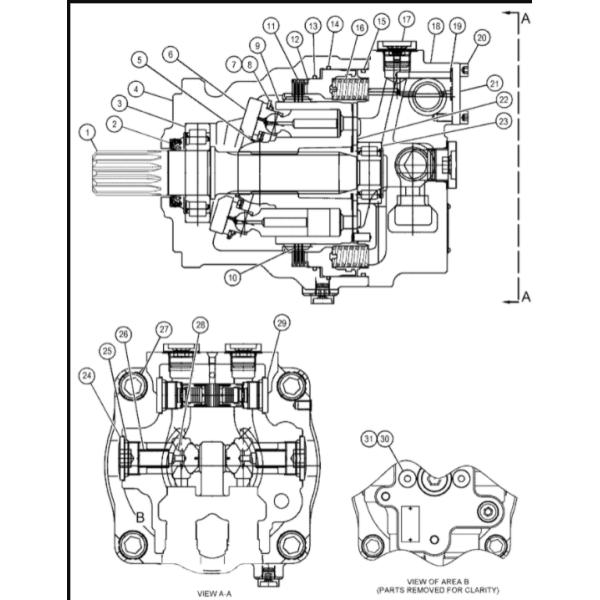 188-4167 1132825 1772491 1348952 Shoe Plate For E325D E322C E325C Excavator Swing Motor Parts