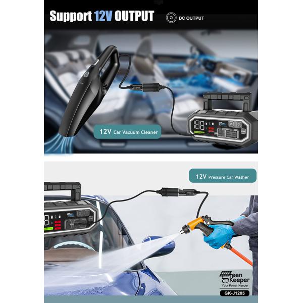 GreenKeeper UltraSafe высокоразрядное 4000A литийный скачок стартер Power Bank для грузовиков