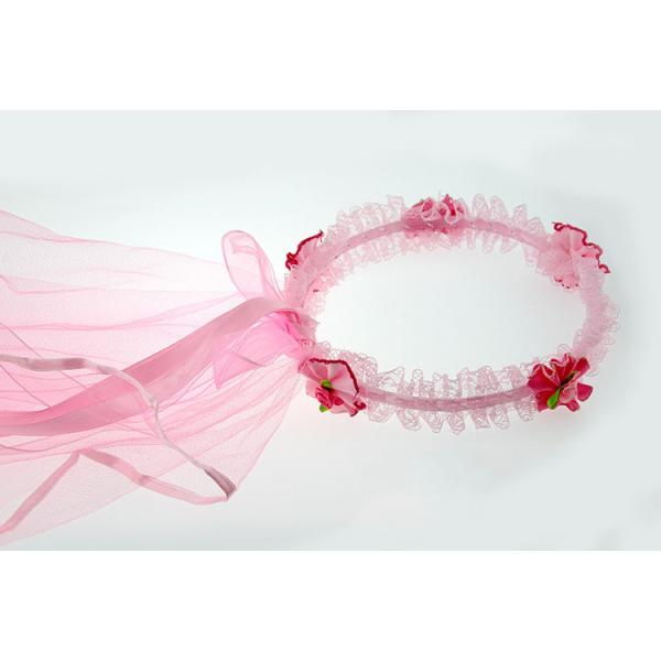 Wedding flower garland wedding accessories headdress child