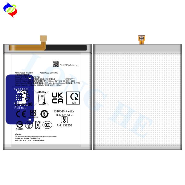 China Producción de baterías de alta calidad Batería de teléfono móvil de litio para Samsung Galaxy S24 FE S22 EB-BS721ABY