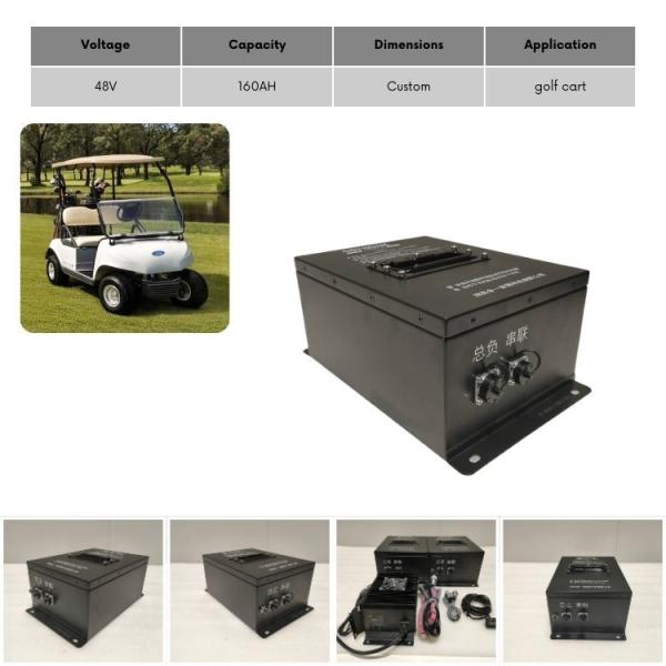 Lithium Golf Cart Battery Pack 48V80AH Golf Cart Lifepo4 Battery OEM