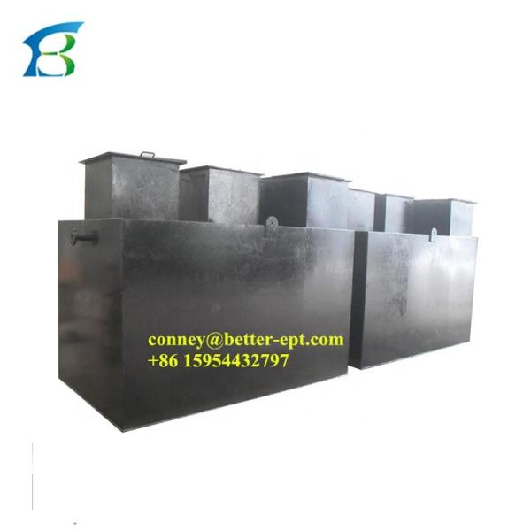 School Wastewater Treatment Carbon Steel Septic Tank With For Building Material Shops