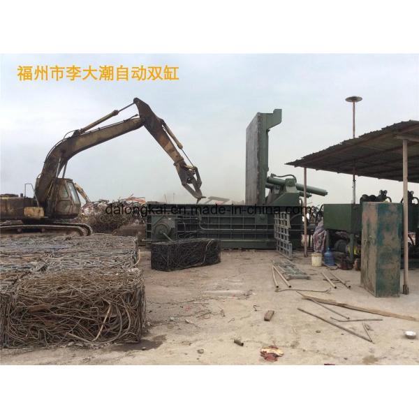 Dalongkai Y81K-400 400 Ton Hydraulic Scrap Press Machine with 4000x3500x1300mm Press Box for Metal Recycling