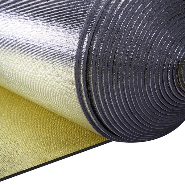 Double Faced Construction Heat Insulation Foam Aluminum Foil  Thermo Insulation