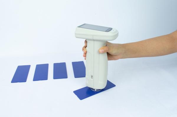 Tela da cor completa do IPS 3,5 polegadas de espectrofotômetro portátil para a pintura plástica