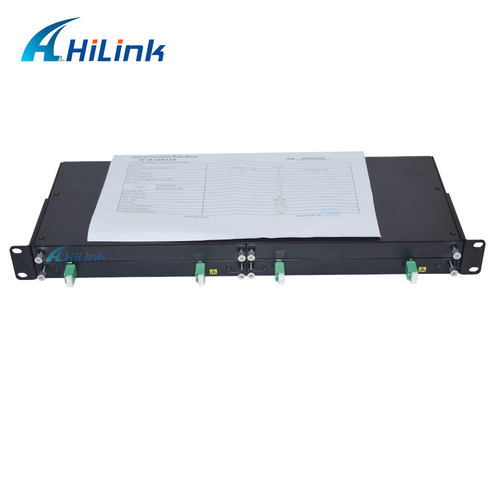 1U Rack DF-SF-CVR-LGX QSFP QSFP28 40 100G 80KM Dual Fiber to Single Fiber Converter Adapter