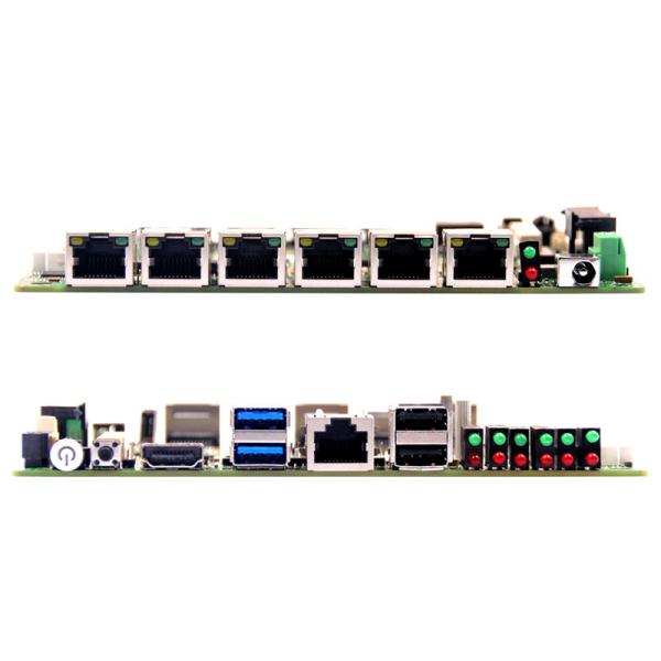 3.5 6 NIC Mini Pfsense Motherboard Firewall Intel 4th I3-4010U I5-4200U I7-4500U