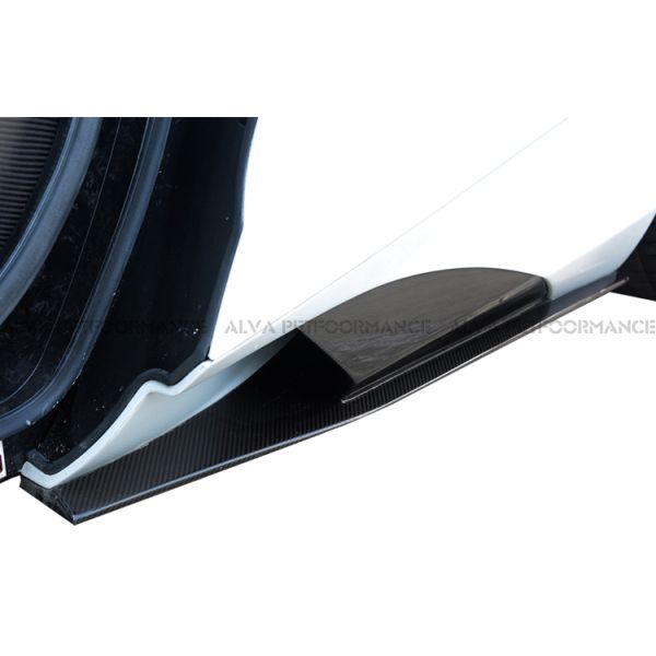 2017-2019 McLaren 720S ALVA 765LT Type Dry Carbon Fiber Body Kits Front Rear Bumpers Front Fenders Side Skirts Rear Wing