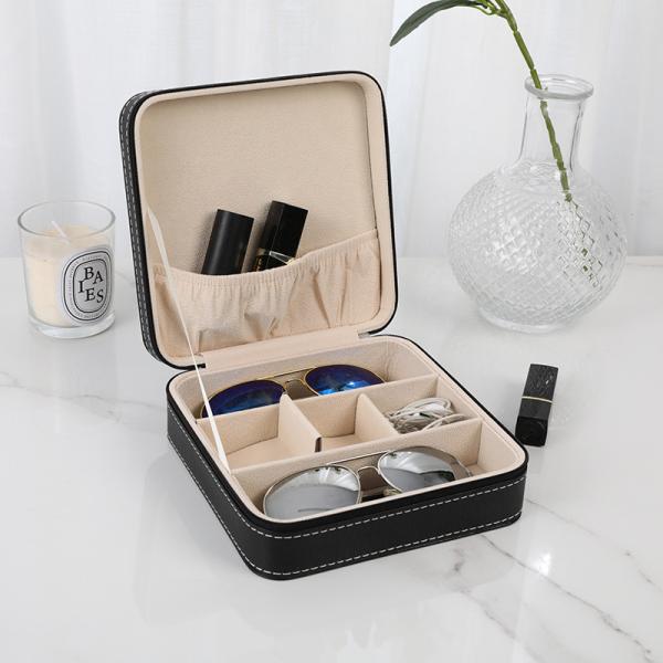 Luxury Practical Leather Watch Holder Box Brown Leather Watch Box