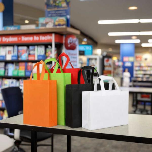 Custom Printing Non Woven Shopping Bag Hot Sale Eco Friendly Reusable Non Woven Tote Bag Wholesale Non-Woven Grocery Carry Bag