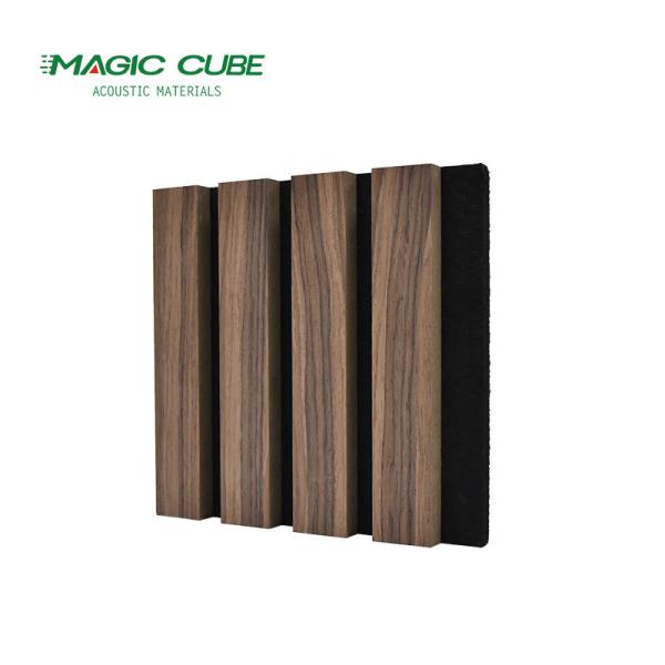 Décoration intérieure Panneau acoustique à la slate avec faisceau en bois de grossistes