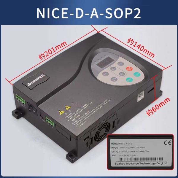 Modern Elevator Door Inverter Controller NICE-D-A-SOP2 SOP4 Monarch Elevator Door Machine Inverter