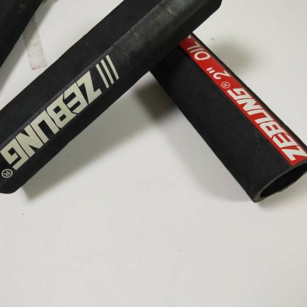 Heat Resistant Fuel Delivery Hose , Petroleum Transfer Hose 4 Inch 40m Length