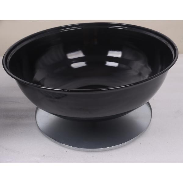 MGO Stone Barbecue Fire Bowl Painted Steel Fire Pit Cool Camping Accessories 59.5X34.5cm