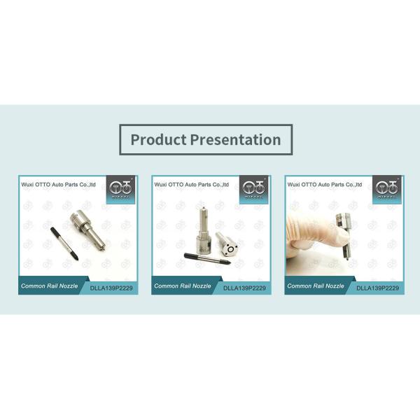 DLLA139P2229 Common Rail Nozzle For Injectors 0445110418/520