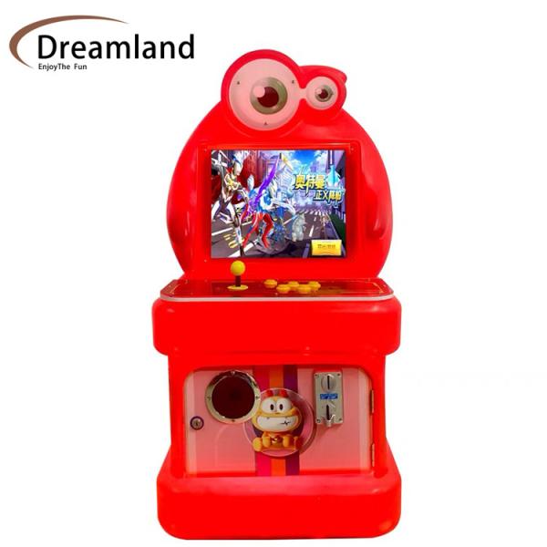 Coin Operated Children Game Machine Plastic Material With Go Fishing Games