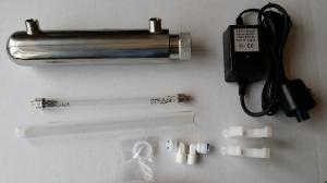1 - Sistema de tratamento UV 8W do esterilizador da água de 12 GPM - 40W com