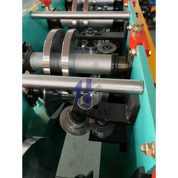 Hydraulic Pressure Downspout Roll Forming Machine with PLC Control and 16 Stations for Rainwater Pipe Production