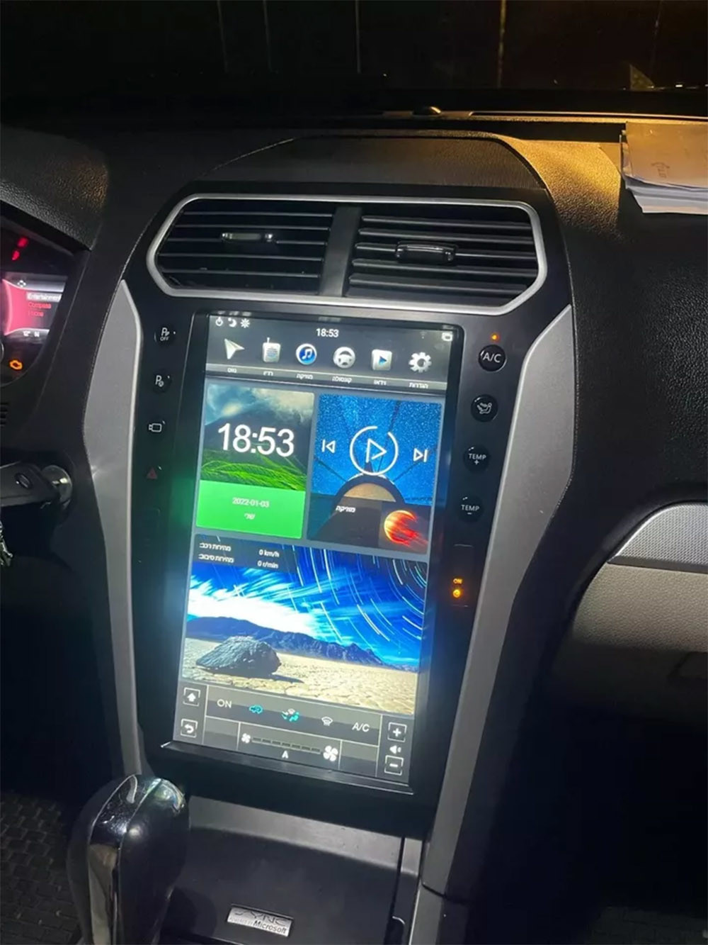 12.1 дюймовое Android автомобильное радио GPS в навигации для Ford Explorer Stereo 2014-2019