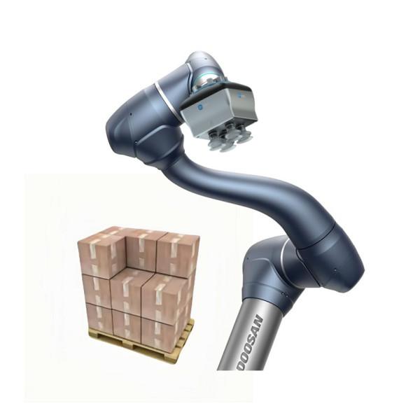 Novíssima Doosan Robotics H2515 Carga útil 25kg Chega a 1500mm Objeto pesado Manipulação Cobot Braço Robótico Robotic Palletizer