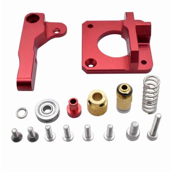 Aluminum Alloy Block Custom CNC Milling Bowden Extruder 1.75mm Filament High Precision