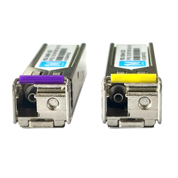 3.3V Fiber Optic Transceivers 155M BIDI 120km 1490nm/1550nm LC Connector DDM WDM Simplex Optical Module Transceiver SFP Module