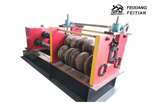 Highway Guardrail Automatic Roll Forming Machines , Sheet Metal Crimping Machine