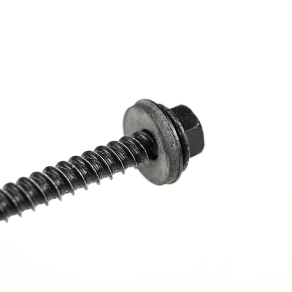 ZINC Finish Flange Hex Head Wood Screw for Wooden Building Materials and Structures