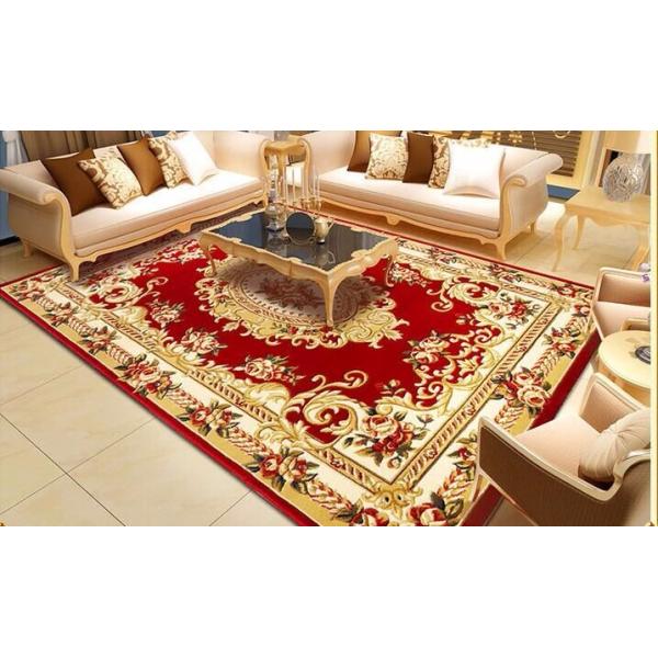 New Chinese style flower polypropylene wilton area rug